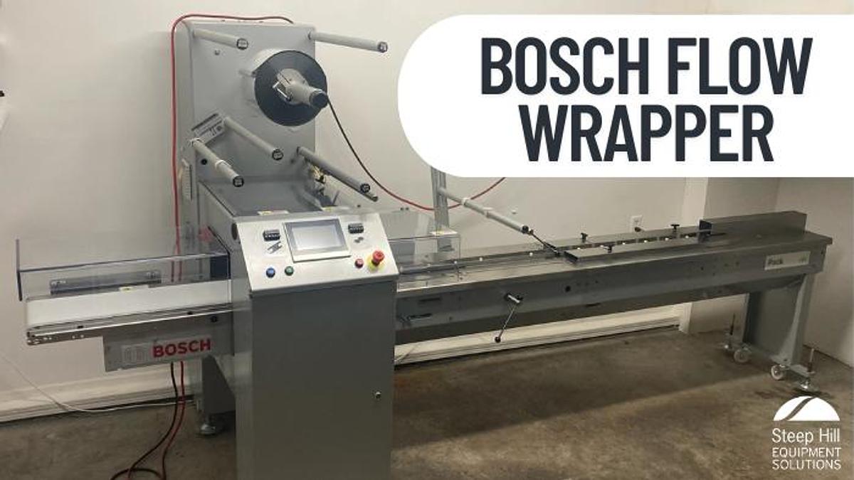 Used Bosch Flow Wrapper