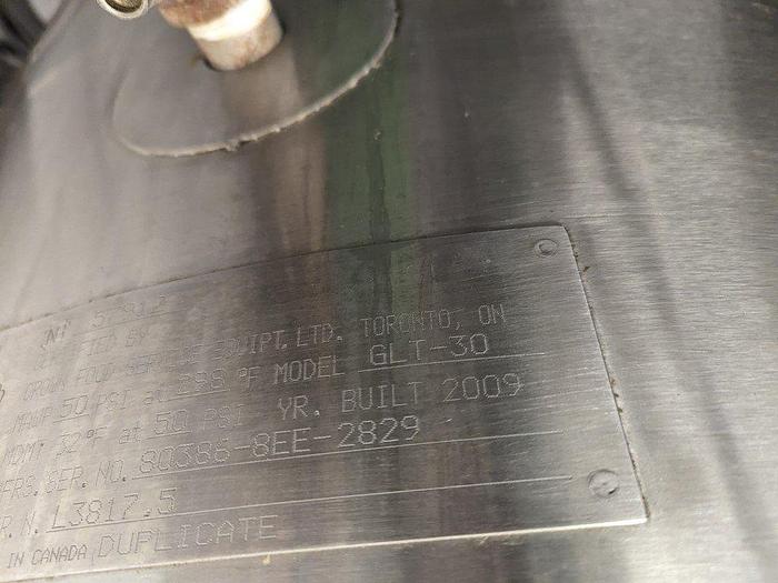 Used SteamCan GLT-30 Jacketed Steam Kettle