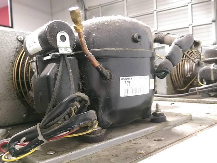 Used Stainless Steel Solid Door Fridge / Freezer