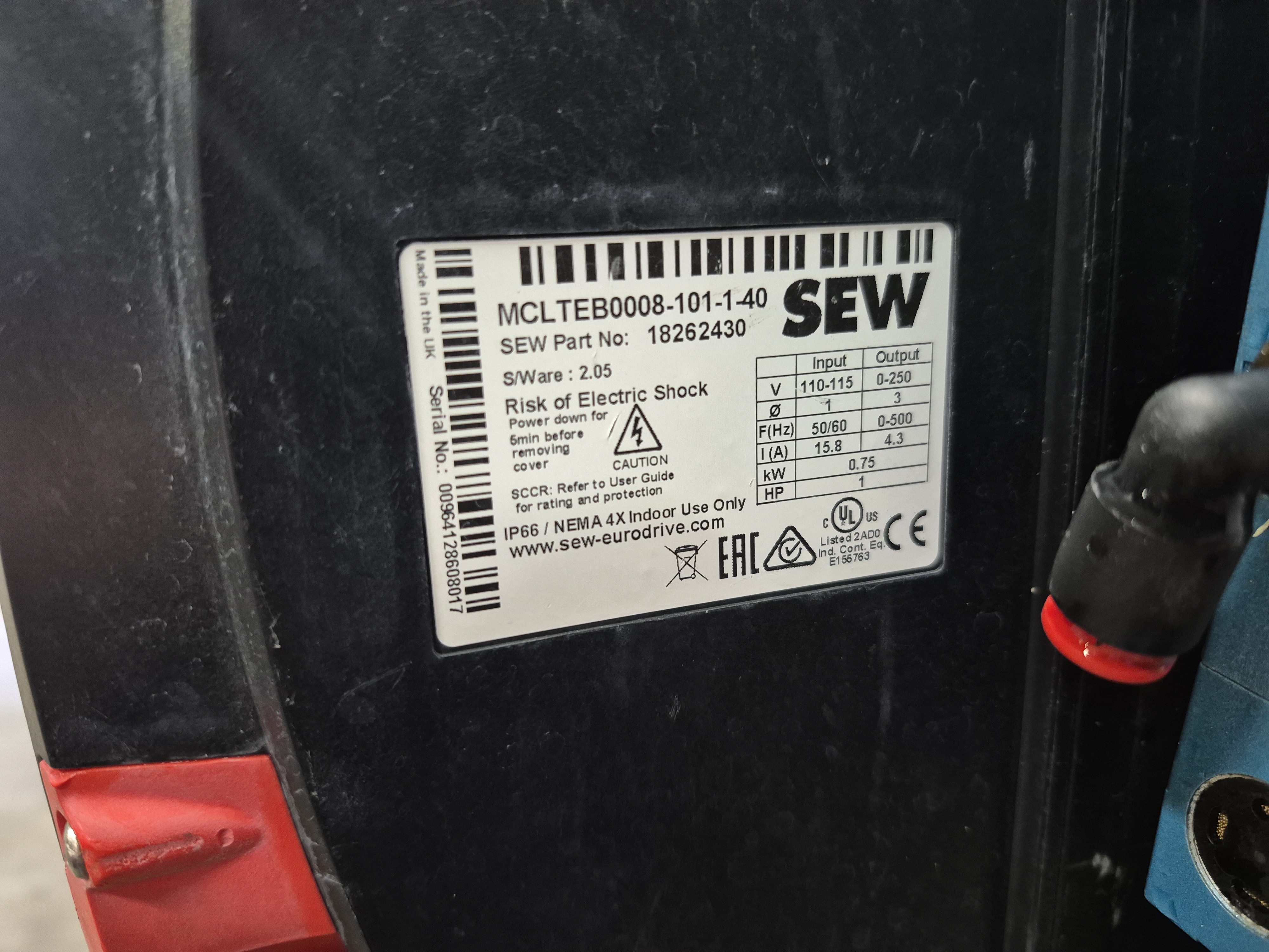 Used George A. Wright 17.5 Feet Conveyor 