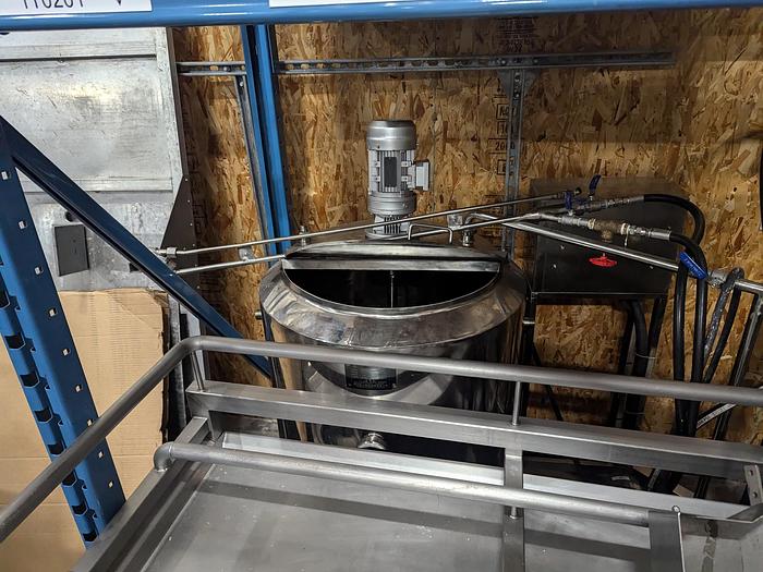 Used Seasoning Drum w/ Dry Ingredient Feeder