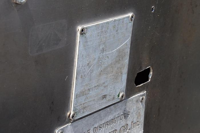 Used Heller 2000L Continuous Tumbler