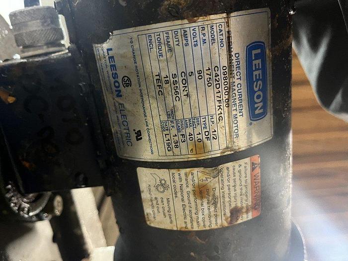 Used 3.5' High Gooseneck Conveyor