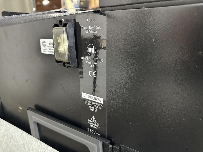 Used Markem-Imaje 5200 Ink Jet Printer