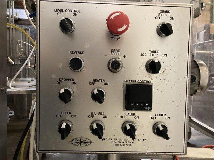 Used World Cup 8-Pocket Rotary Filler