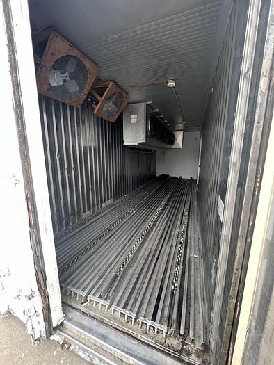Used Blast Freezer Insulated Shipping Container