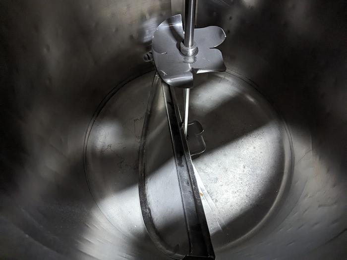 Used Custom Metalcraft Jacketed Mixing Tank