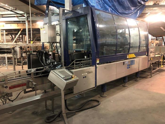 Used Kettner Contipac Rotary 24Bottle Case Packer for Sale at Steep