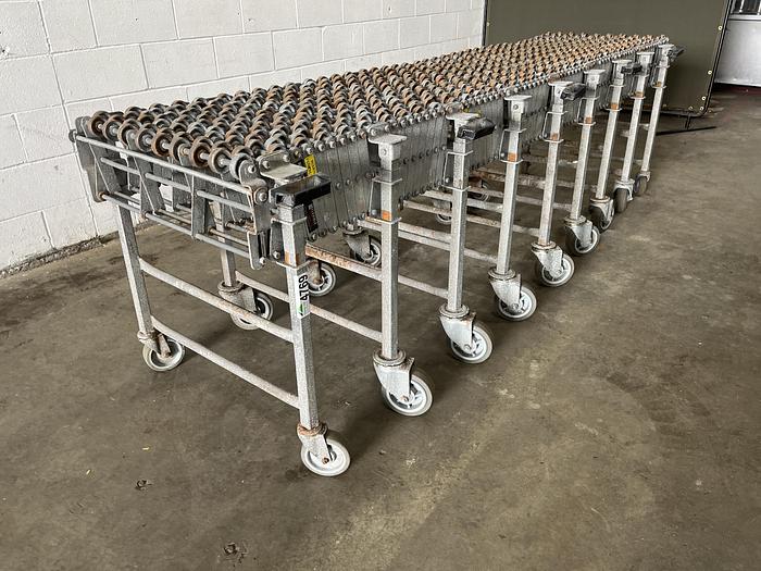 Used NestaFlex 376 Flexible Roller Conveyor