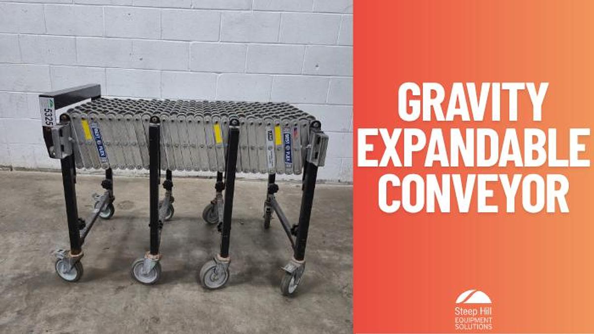 Used BestFlex 200 Gravity Expandable Conveyor