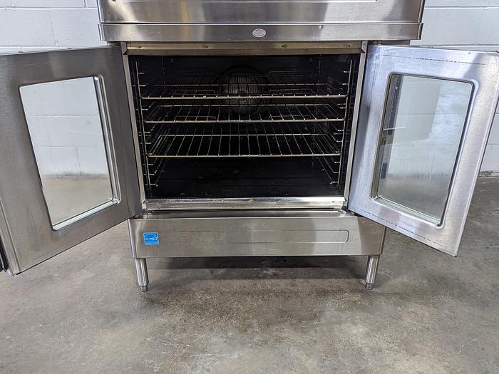 Used Blodgett Double-Stack NG Convection Ovens
