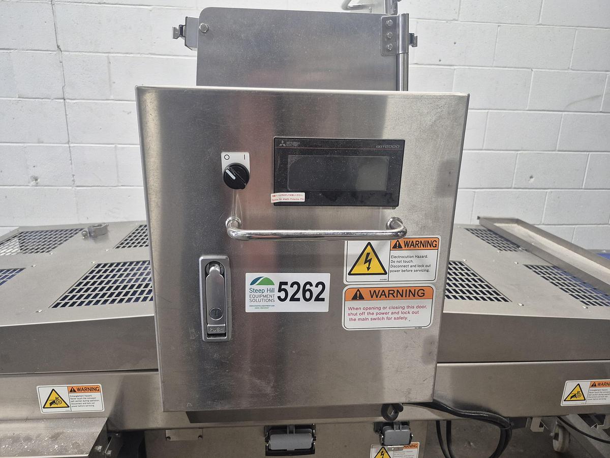 Used Rheon Automatic Conveyor Guillotine Cutter