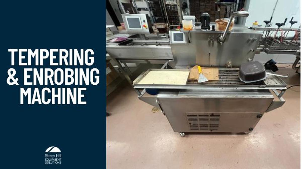 Used Betec Chocolate Tempering & Enrobing Machine