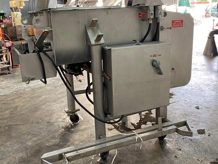 Used Rietz RS-15 SS Twin-Shaft Paddle Blender