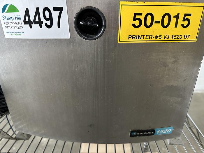 Used Videojet 1520 Ink Jet Coding Machine