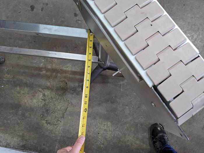 Used 90° Curved Tabletop Conveyor