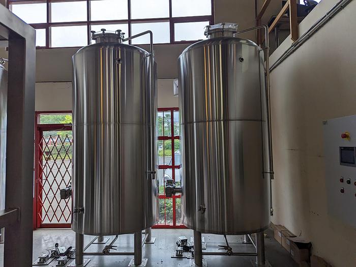 König 35HL Brew Tanks with Load Cells