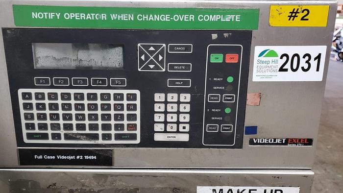 Used Videojet Excel/270i Inkjet Printers