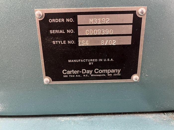 Used Carter Day Uni-Flow Indent Sizer