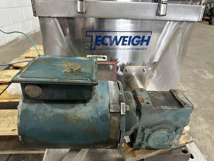 Used Tecweigh Volumetric Auger Feeder
