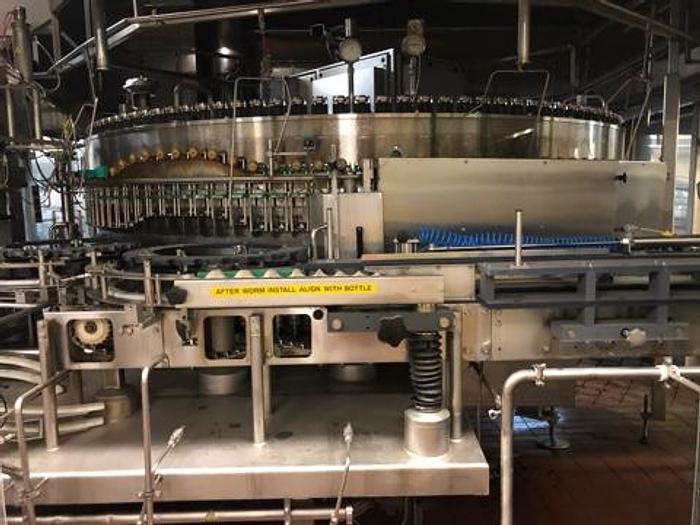 Used Krones Mecafill VKPV 120 Valve Bottle Filler