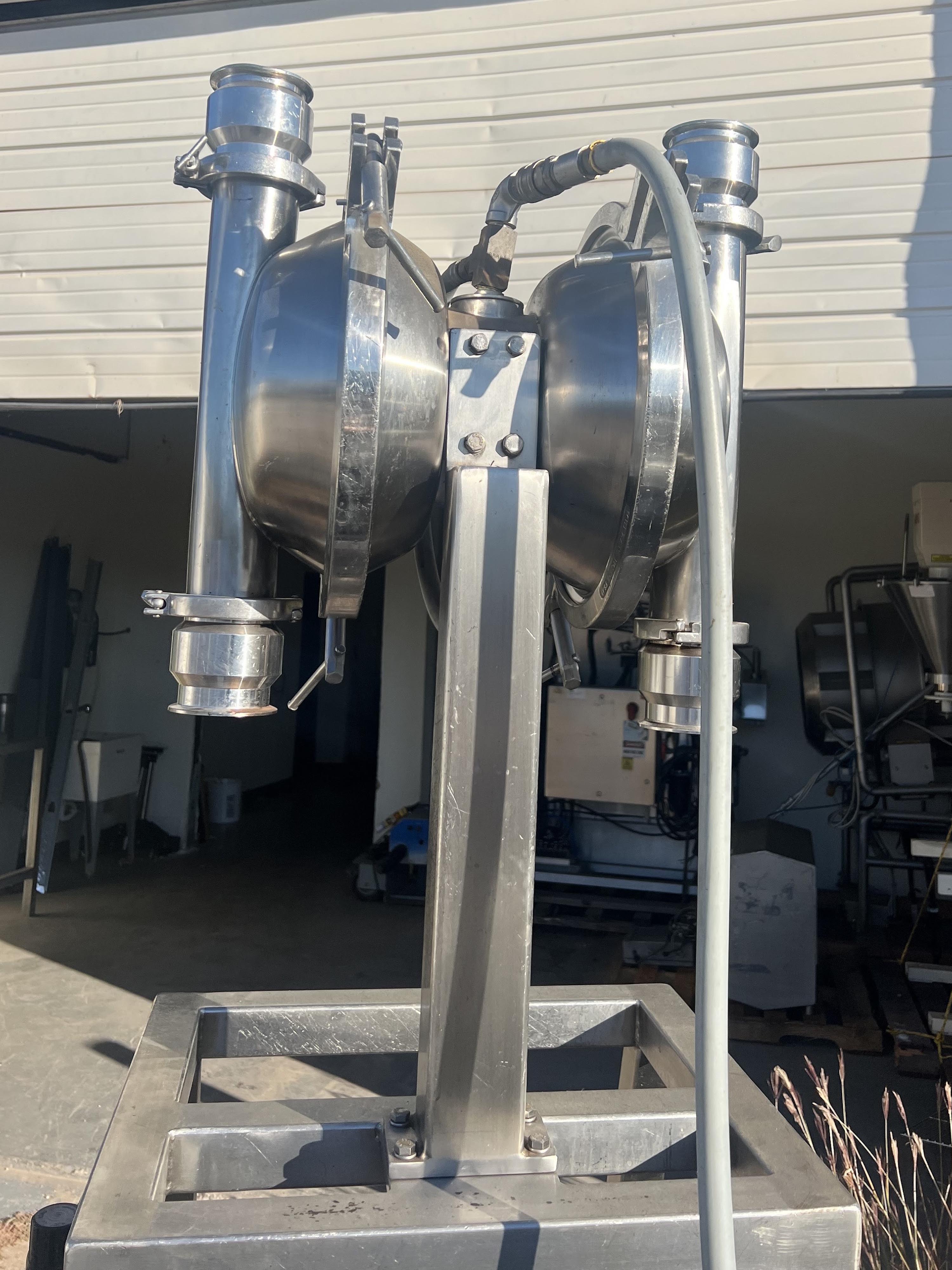 Used Murzan SS Diaphragm Pump