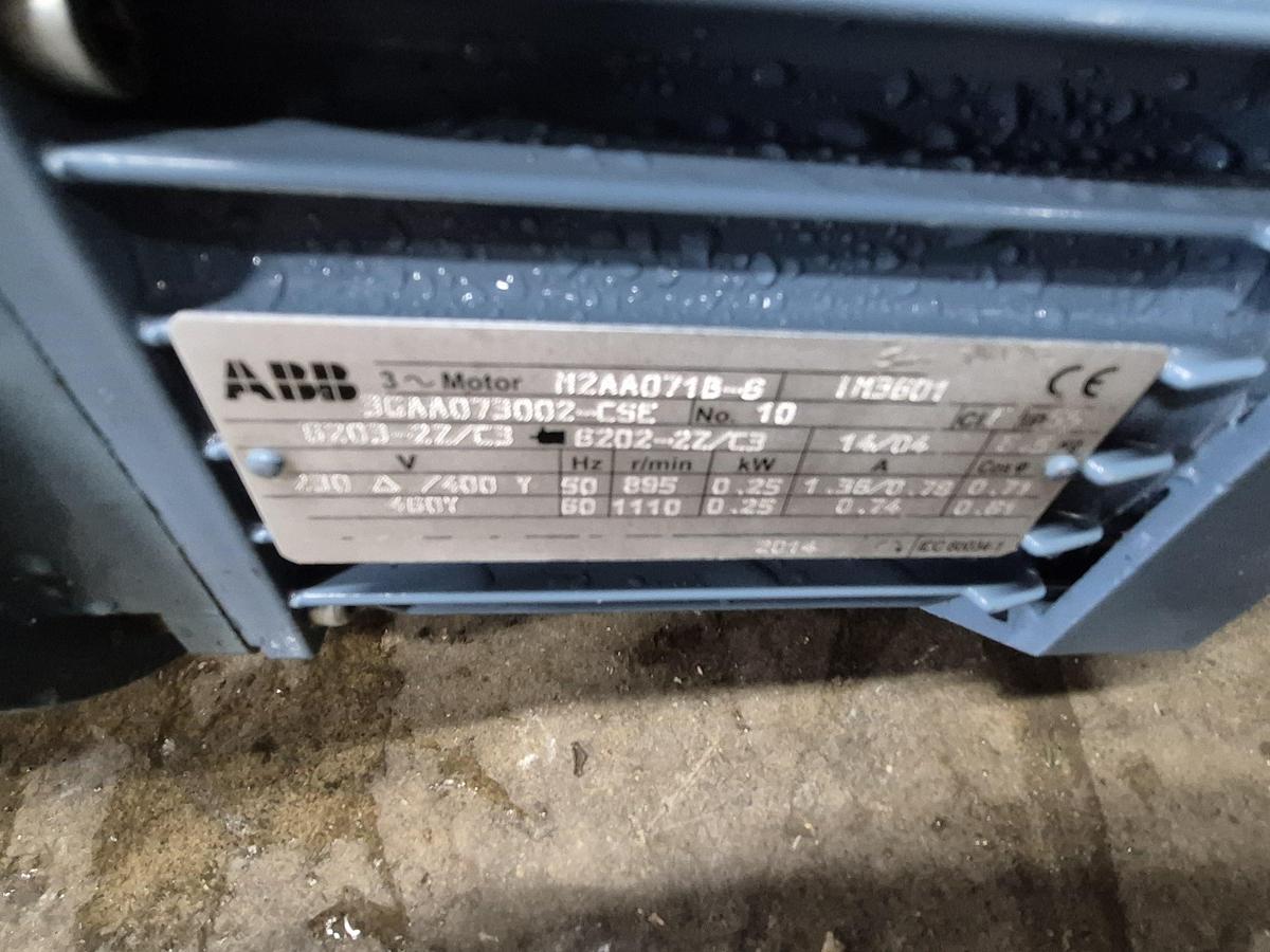 Used ABB 3-Phase Induction Motor with Speed Drive