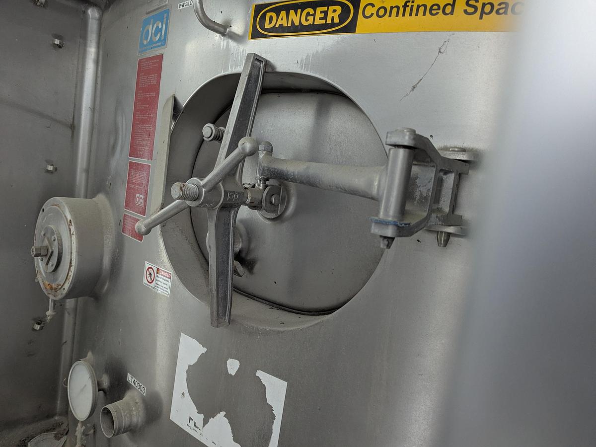 Used DCI 10,000 Gallon Jacketed Storage Tank