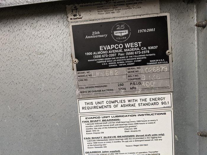 Used Aerofreeze IQF Tunnel