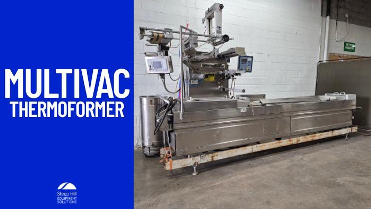 Used Multivac R140 Thermoformer