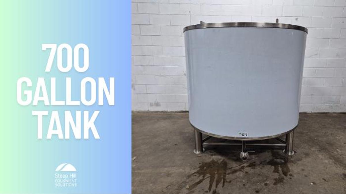 Used 700 Gallon Processing Tank