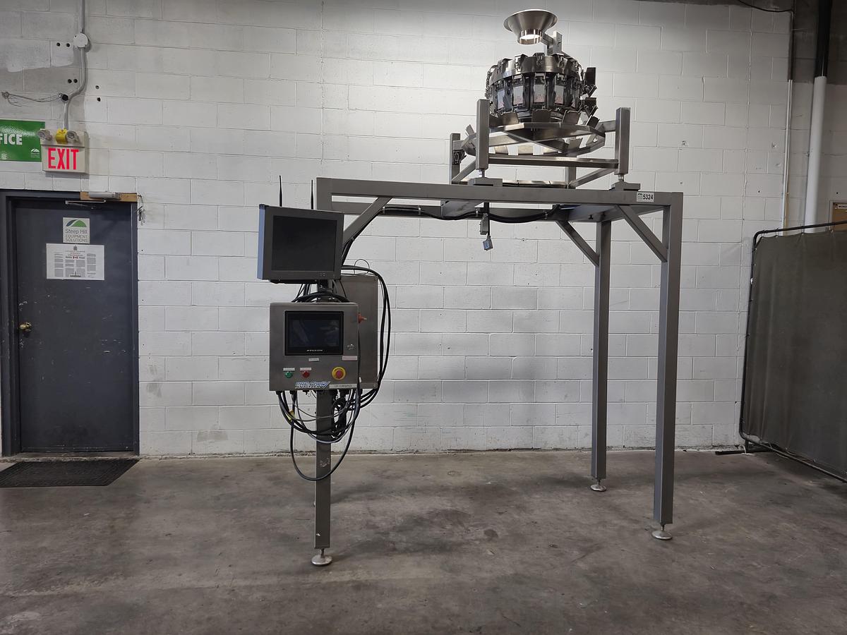 Used WeighPack PrimoCombi 14H Scale & Pre-CheQ Analyzer System