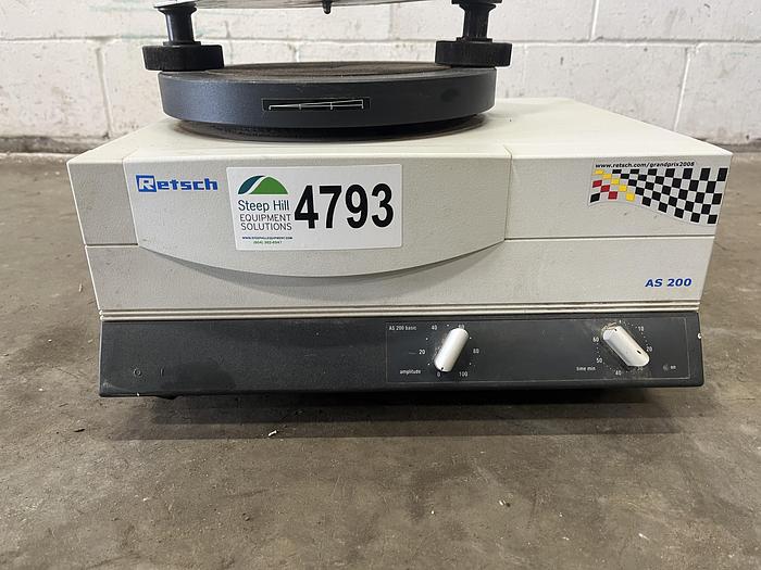 Used RETSCH AS 200 Basic Sieve Shaker