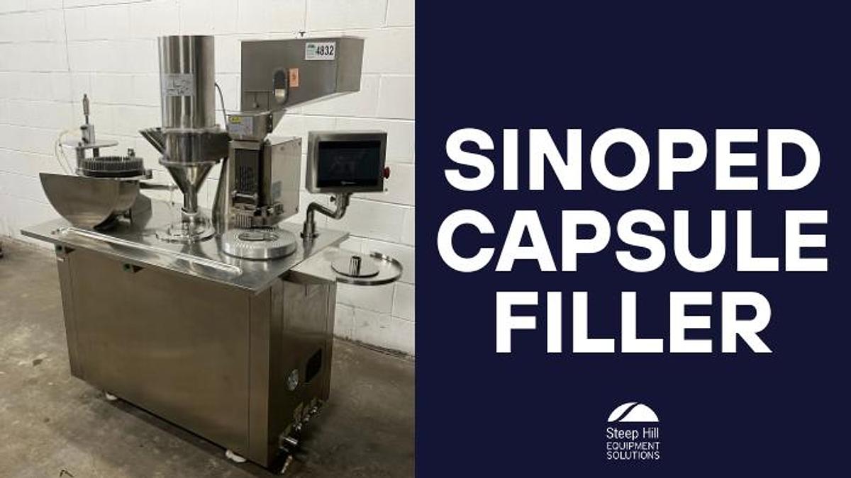 Used Sinoped Capsule Filler