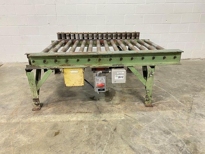 Used 5'8 Roller Conveyor