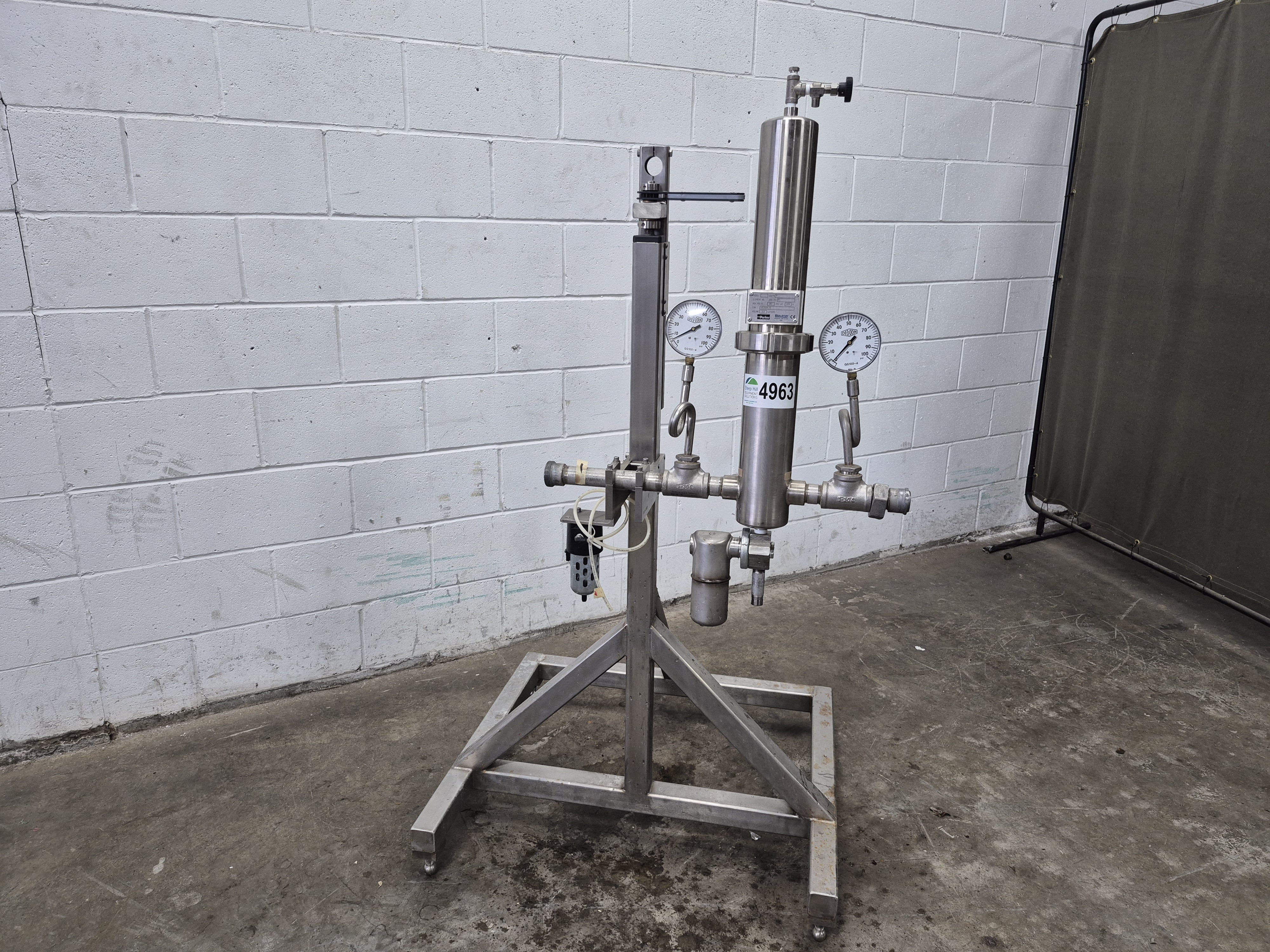 Used Parker Balston 23/75R Steam Filter Housing