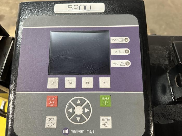 Used Markem-Imaje 5200 Ink Jet Printer