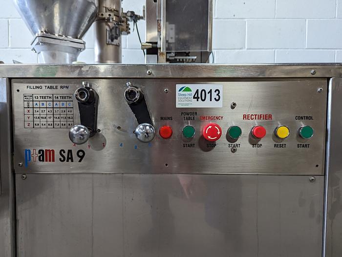 Used p+am SA9 Capsule Filling Machine