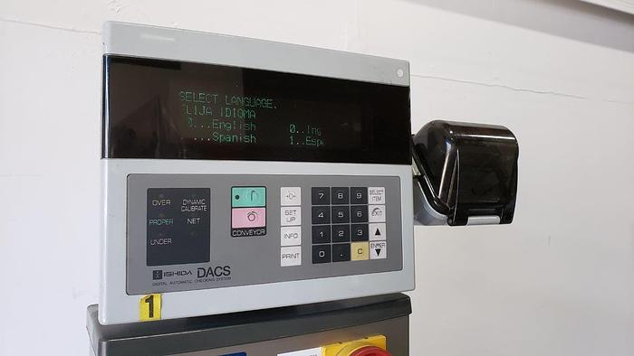 Used Ishida 2kg Capacity Checkweigher