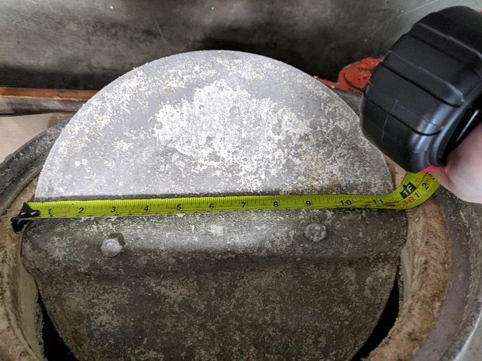 Used 300 Gallon Aluminium Hopper With Load Cells