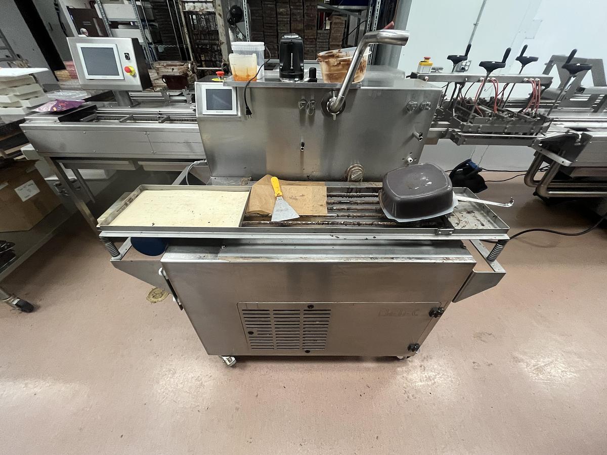 Used Betec Chocolate Tempering & Enrobing Machine