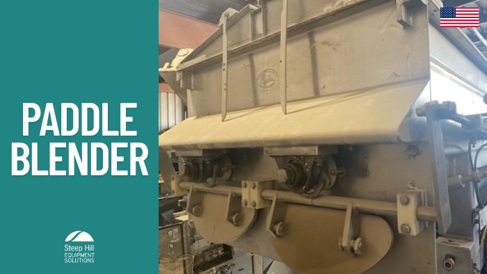 Used Rietz Twin-Shaft Paddle Blender