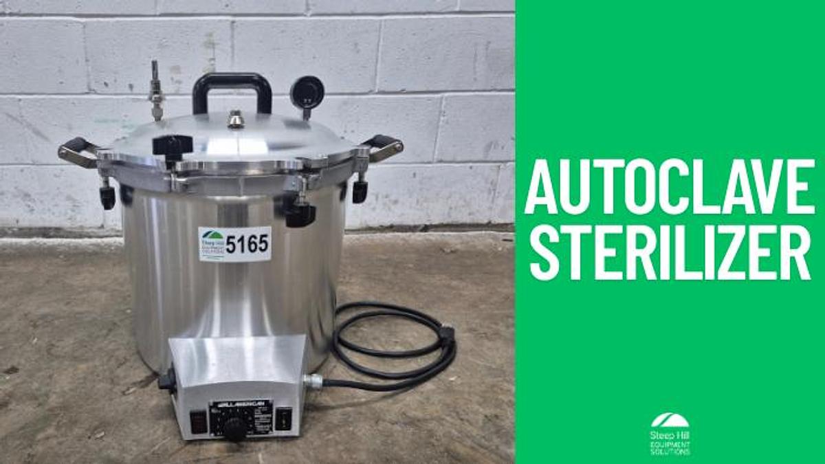 Used All American 75X Autoclave Sterilizer 