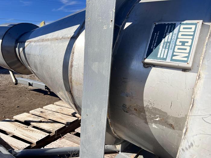 Used Ducon VM 700/150 Cyclone Collector