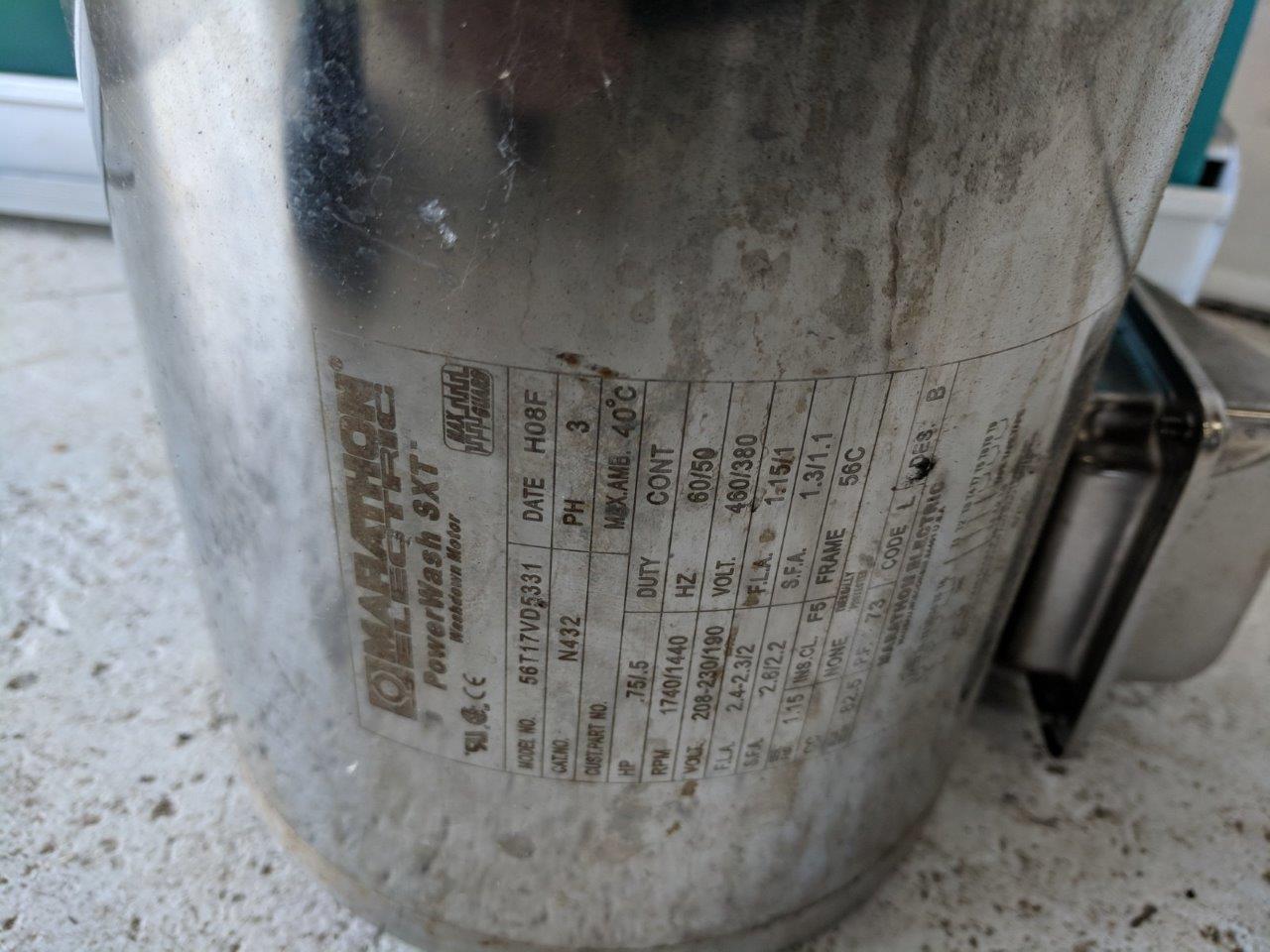 Used Lightnin Mixer Drive and Motor