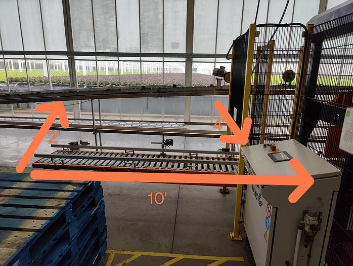 Used TAKS Palletizer