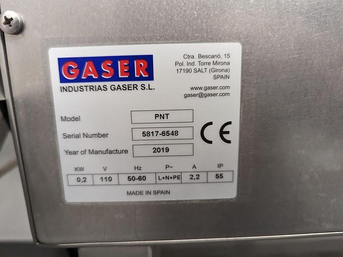 Used Gaser 95L Meat Mixer-Grinder & PNT Portioner