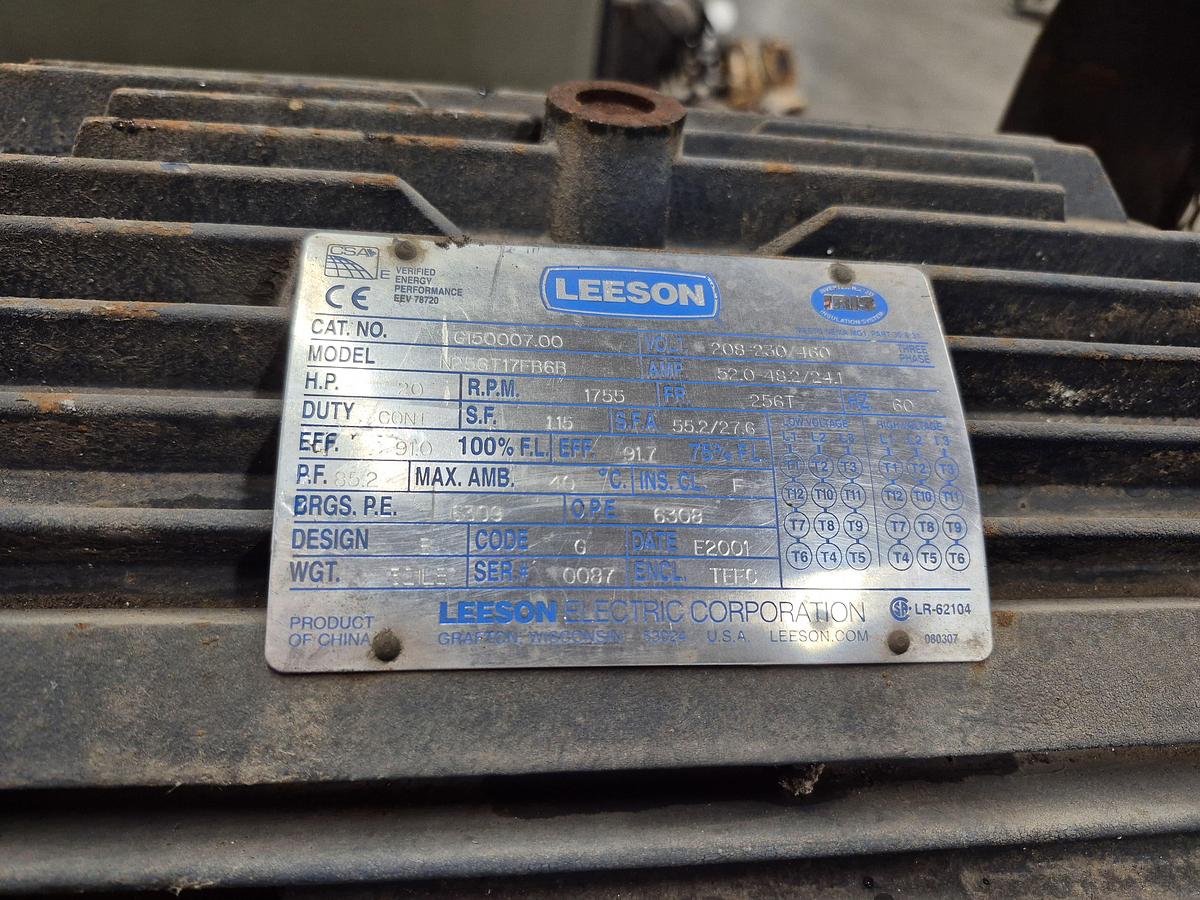 Used Premier Fluid Systems Liquid Ring Vacuum Pump