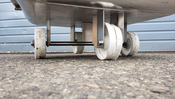 Used Stainless Steel 200L Meat Buggy