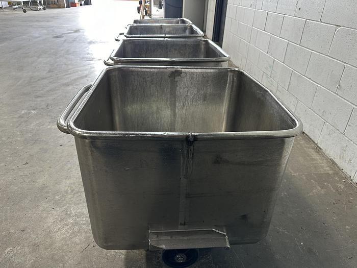Used Stainless Steel Meat Buggies